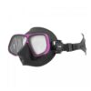 Apollo Bio Metal C-Class dive mask with metallic purple frame and black skirt