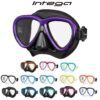TUSA Intega twin-lens dive mask with colour options