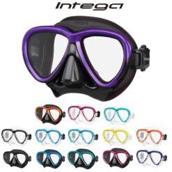 TUSA Intega twin-lens dive mask with colour options