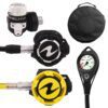 Aqualung Helix Pro Regulator Set Din W/Spg & Case