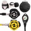 Aqualung Helix Pro Regulator Set Yoke with Spg & Case