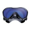 TUSA Zensee Pro black frameless mask showing the single coated lens