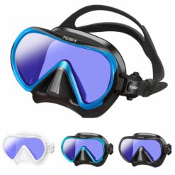 TUSA Ino Pro coated-lens dive mask with colour options