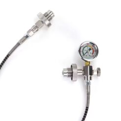 Decanting Hose With Quick Disconnect And Gauge