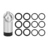 Scuba Tank Holder With Pick and O-Rings Red