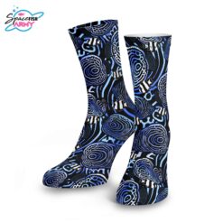Spacefish Army Angelfish Hypnosis Dive Socks