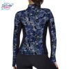 Spacefish Army Full-Zip Angelfish Hypnosis Rash Guard Australia