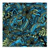 Spacefish Army Hammerhead Hibiscus Rash Guard