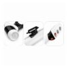 HQ Diving AquaLock Pro Double-Dry snorkel purge valve, mask clip and dry-top details