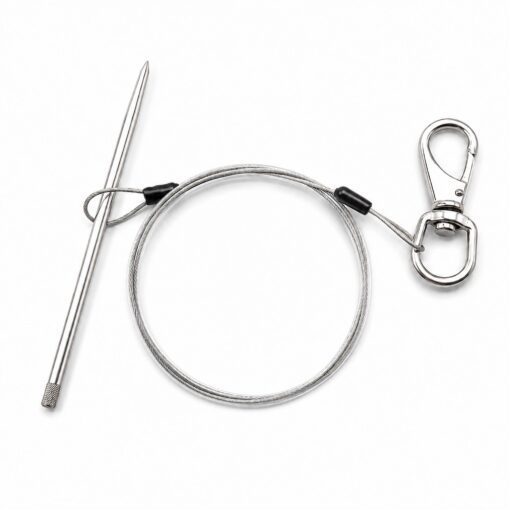 HQ Diving PVC-Coated Stainless Steel Fish Stringer 80-120cm