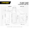 Cressi Float Phone Case manufacturer dimensions chart