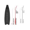 Cressi Gara Modular Impulse 29 degree blade angle comparison