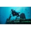 Diver diving out of a ship wreck — official PADI Advanced Open Water Diver course image