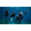 A diver leading group of two more divers — official PADI Advanced Open Water Diver course image