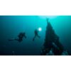 Divers exploring a wreck — official PADI Deep Diver course image