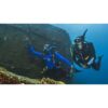 Divers practising skills beside a reef — official PADI Divemaster course photograph